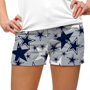 Dallas Cowboys Loudmouth Women's Star Shorts